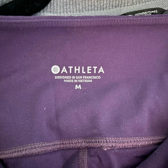 Athleta Deep Purple Leggings - Picture 4 of 4